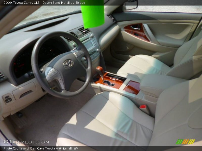 Desert Sand Metallic / Bisque 2009 Toyota Camry XLE