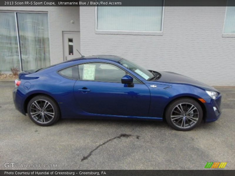 Ultramarine Blue / Black/Red Accents 2013 Scion FR-S Sport Coupe