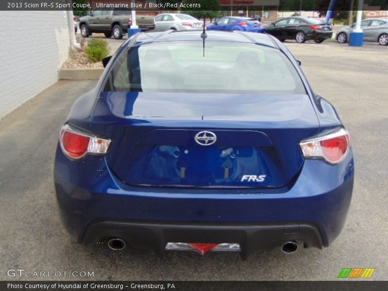 Ultramarine Blue / Black/Red Accents 2013 Scion FR-S Sport Coupe