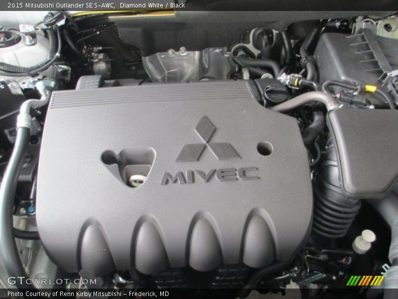  2015 Outlander SE S-AWC Engine - 2.4 Liter SOHC 16-Valve MIVEC 4 Cylinder