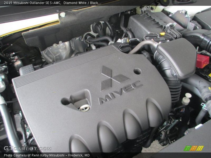  2015 Outlander SE S-AWC Engine - 2.4 Liter SOHC 16-Valve MIVEC 4 Cylinder
