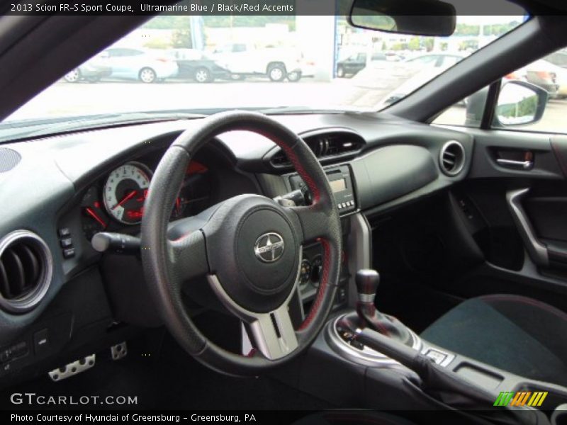 Ultramarine Blue / Black/Red Accents 2013 Scion FR-S Sport Coupe