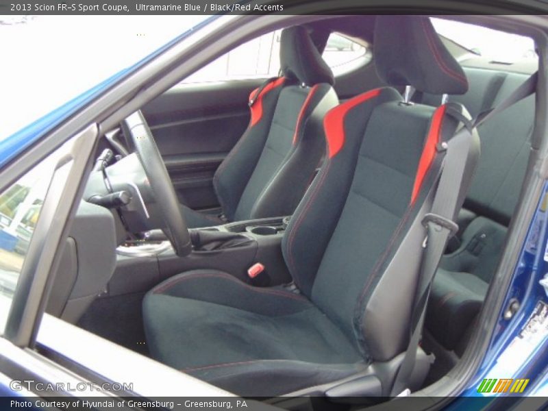 Ultramarine Blue / Black/Red Accents 2013 Scion FR-S Sport Coupe