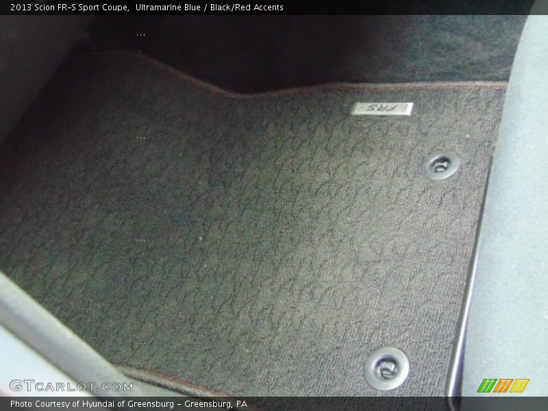 Ultramarine Blue / Black/Red Accents 2013 Scion FR-S Sport Coupe