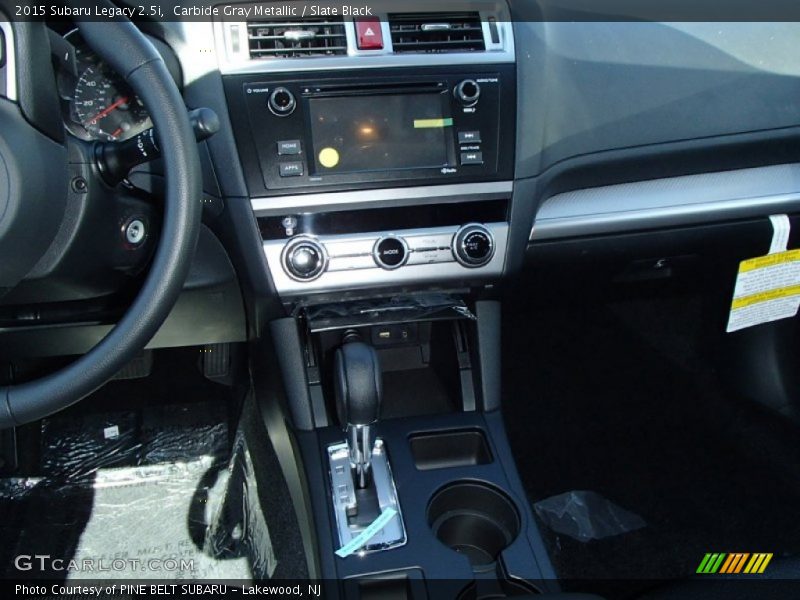 Carbide Gray Metallic / Slate Black 2015 Subaru Legacy 2.5i