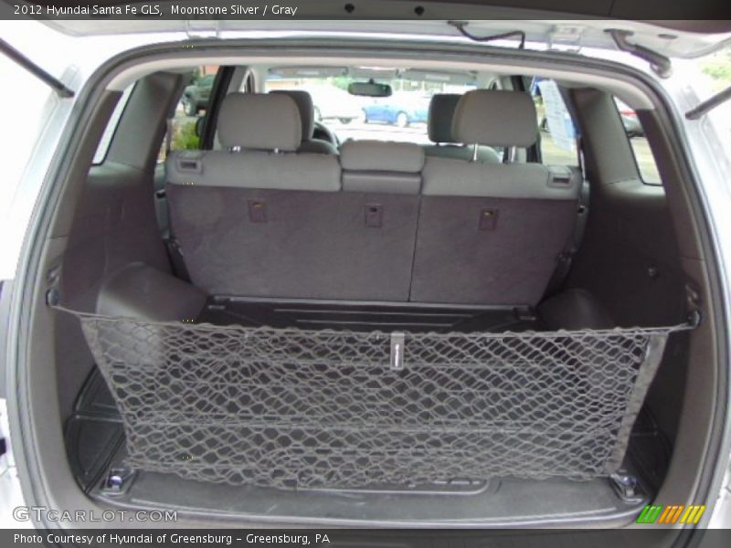 Moonstone Silver / Gray 2012 Hyundai Santa Fe GLS