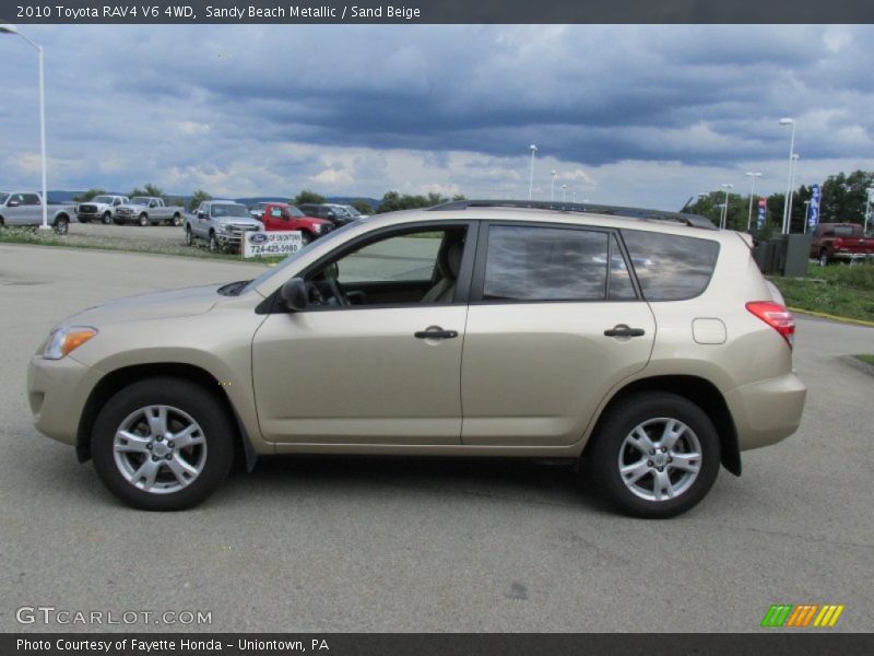 Sandy Beach Metallic / Sand Beige 2010 Toyota RAV4 V6 4WD