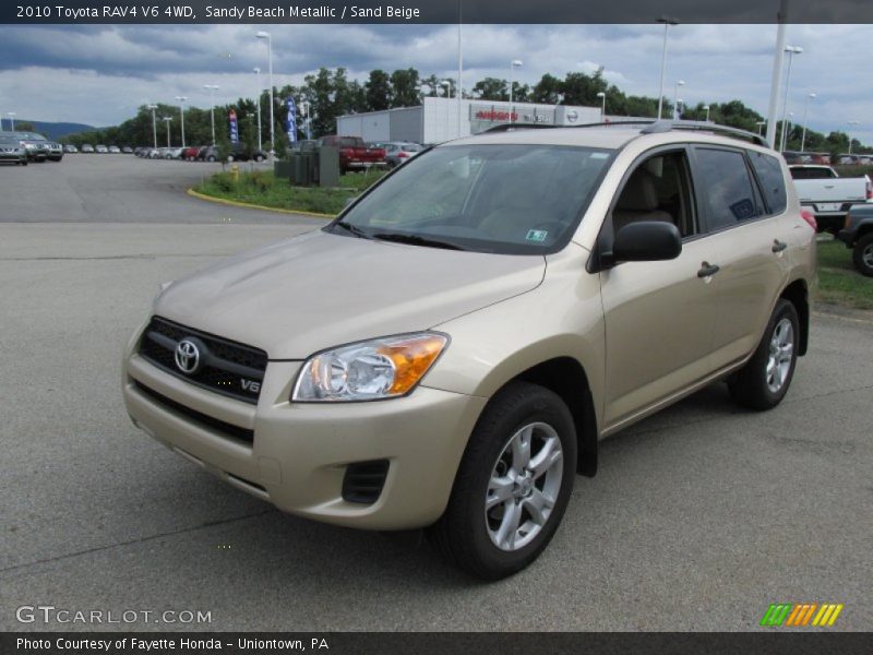 Sandy Beach Metallic / Sand Beige 2010 Toyota RAV4 V6 4WD