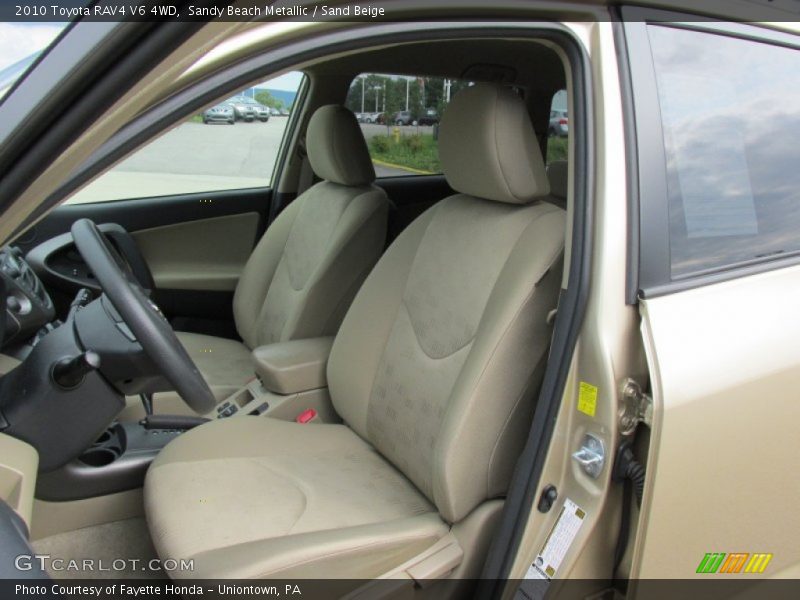 Sandy Beach Metallic / Sand Beige 2010 Toyota RAV4 V6 4WD