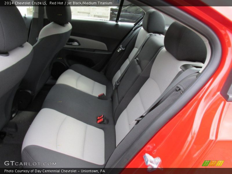 Red Hot / Jet Black/Medium Titanium 2014 Chevrolet Cruze LS