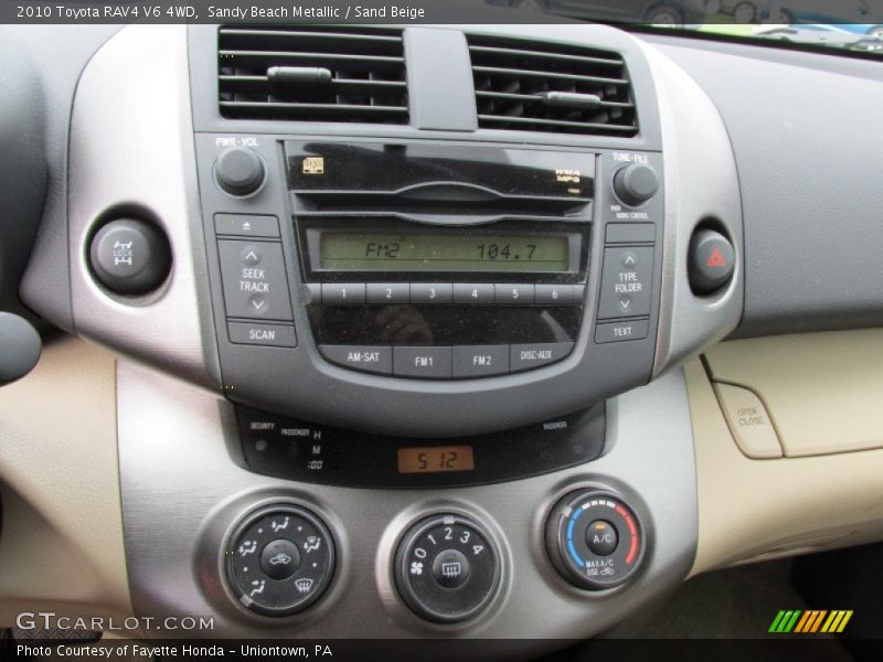 Sandy Beach Metallic / Sand Beige 2010 Toyota RAV4 V6 4WD