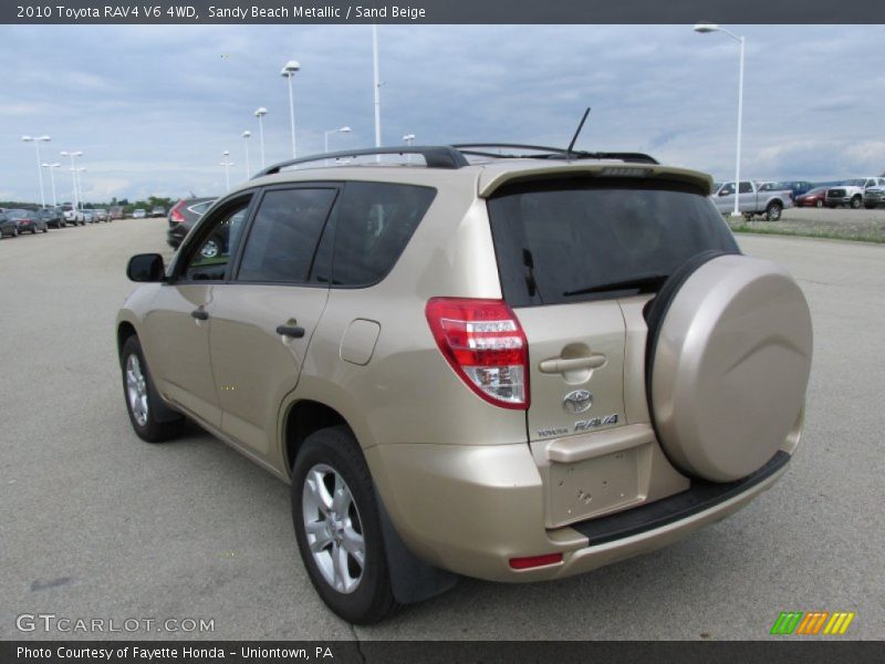 Sandy Beach Metallic / Sand Beige 2010 Toyota RAV4 V6 4WD