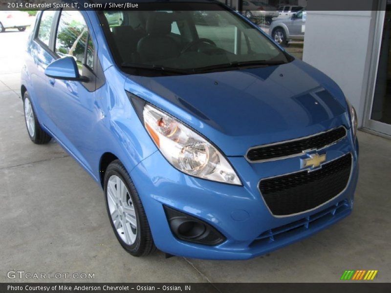 Denim / Silver/Blue 2014 Chevrolet Spark LT
