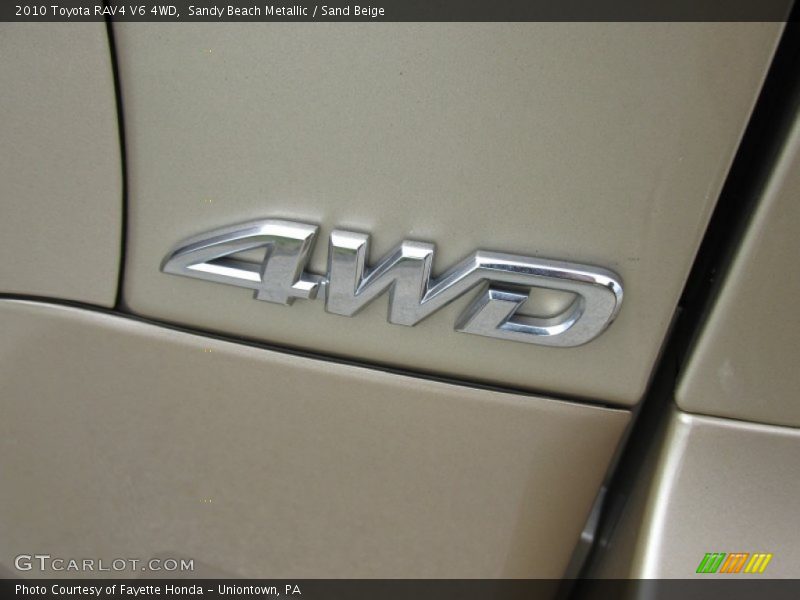 Sandy Beach Metallic / Sand Beige 2010 Toyota RAV4 V6 4WD