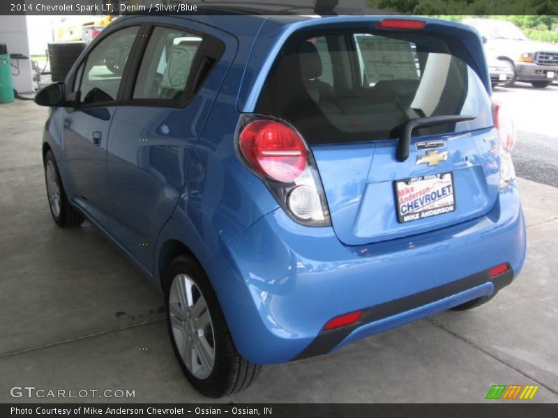Denim / Silver/Blue 2014 Chevrolet Spark LT