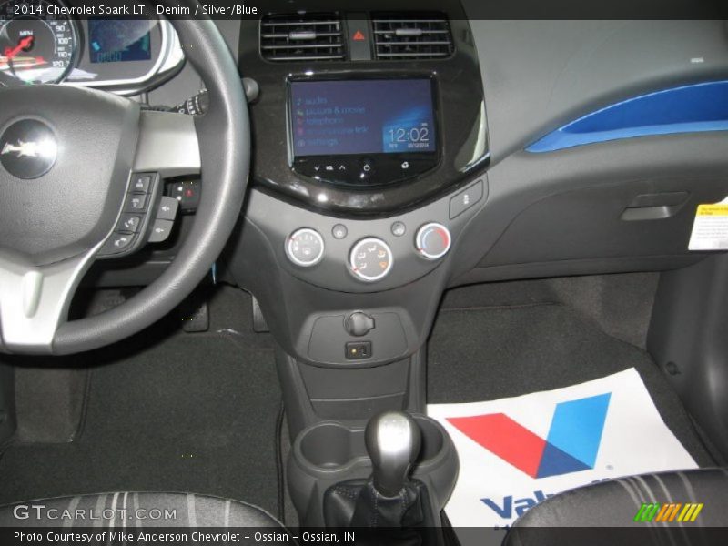 Denim / Silver/Blue 2014 Chevrolet Spark LT