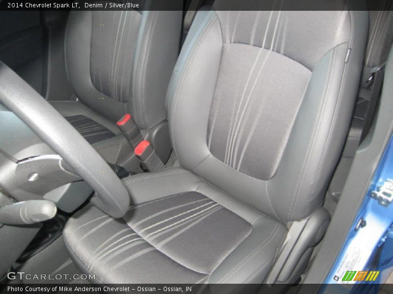 Denim / Silver/Blue 2014 Chevrolet Spark LT