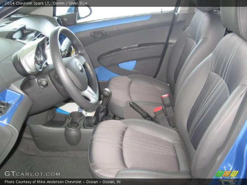 Denim / Silver/Blue 2014 Chevrolet Spark LT