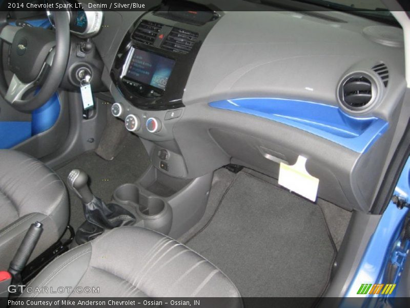 Denim / Silver/Blue 2014 Chevrolet Spark LT
