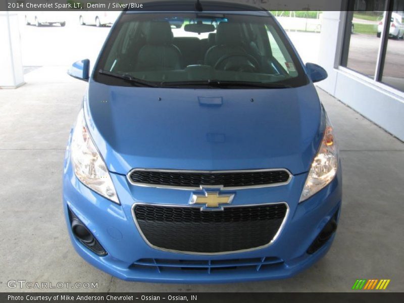 Denim / Silver/Blue 2014 Chevrolet Spark LT