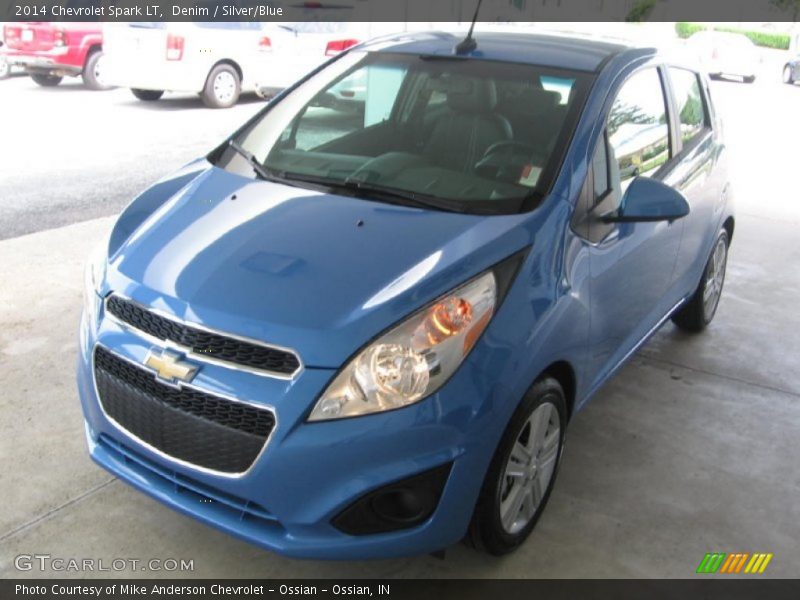 Denim / Silver/Blue 2014 Chevrolet Spark LT