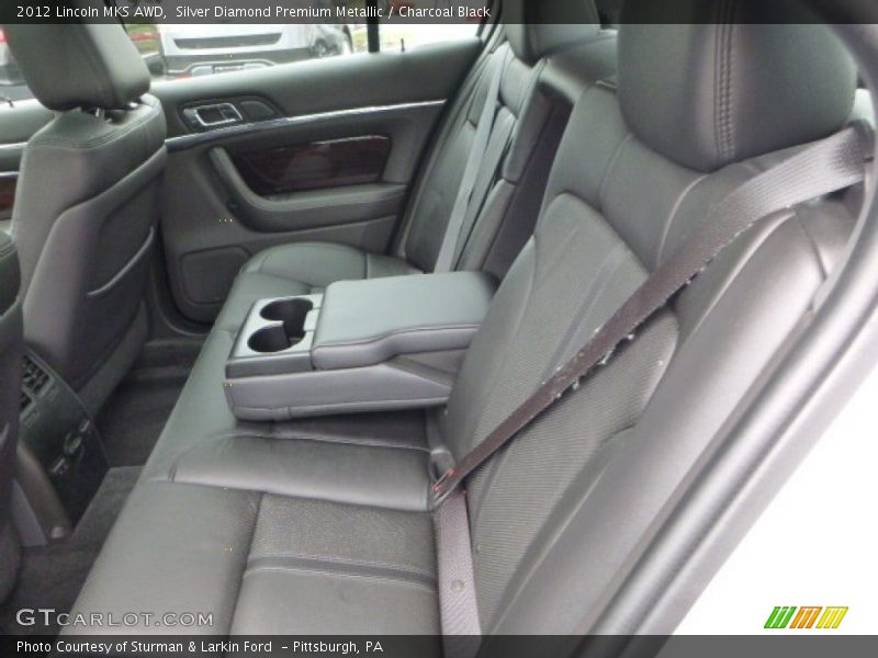 Silver Diamond Premium Metallic / Charcoal Black 2012 Lincoln MKS AWD