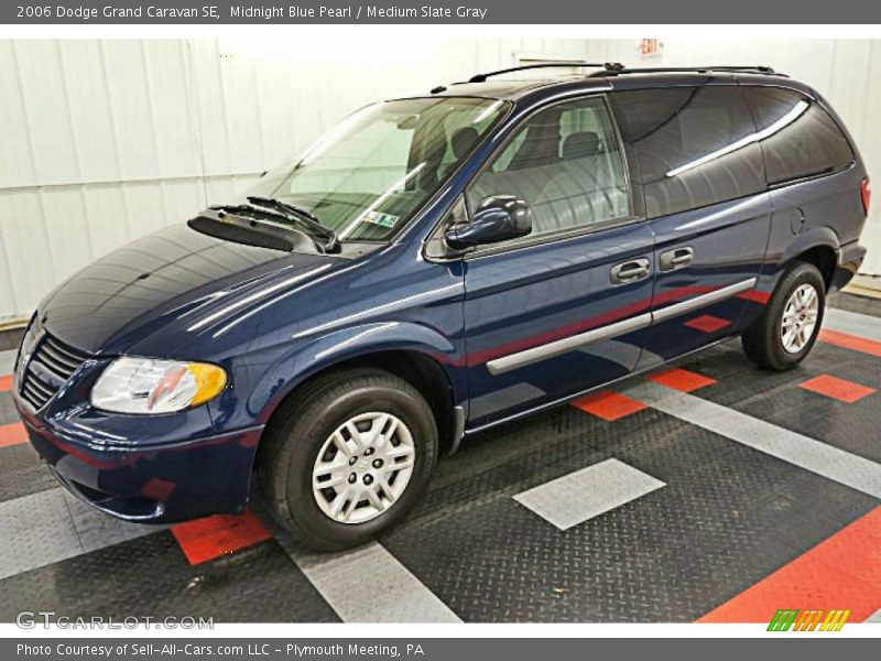 Midnight Blue Pearl / Medium Slate Gray 2006 Dodge Grand Caravan SE