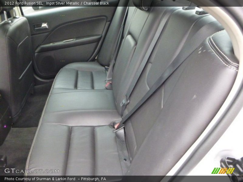 Ingot Silver Metallic / Charcoal Black 2012 Ford Fusion SEL