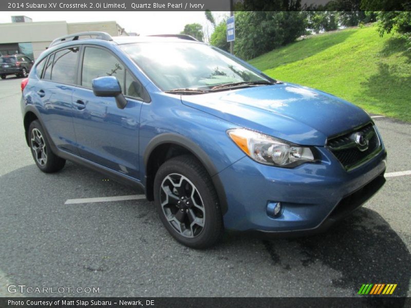 Quartz Blue Pearl / Ivory 2014 Subaru XV Crosstrek 2.0i Limited