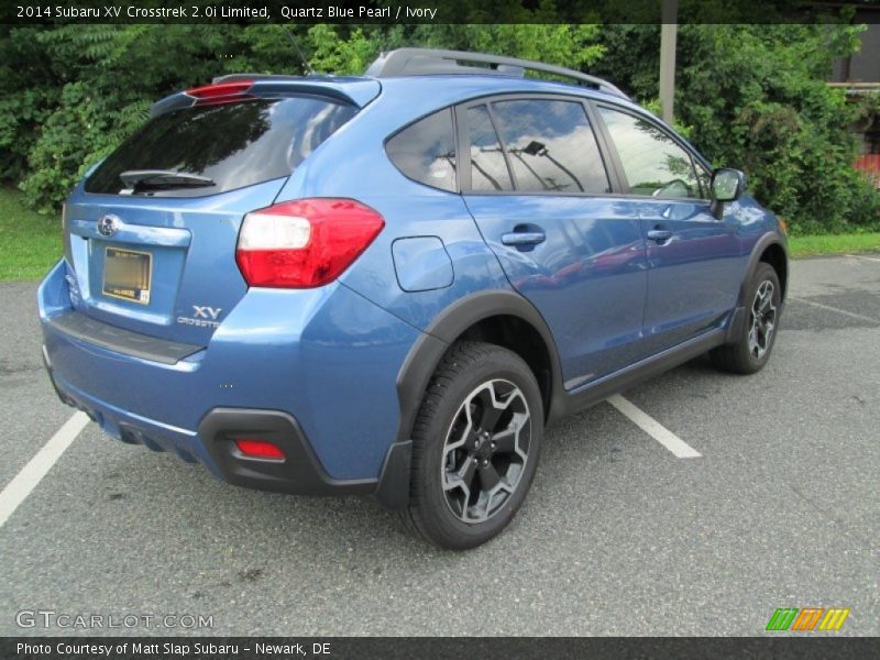 Quartz Blue Pearl / Ivory 2014 Subaru XV Crosstrek 2.0i Limited