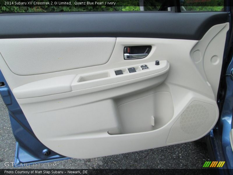 Quartz Blue Pearl / Ivory 2014 Subaru XV Crosstrek 2.0i Limited