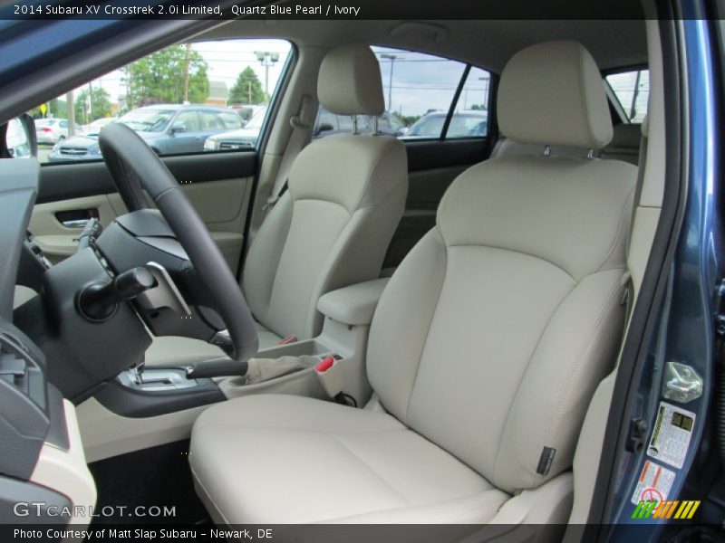 Quartz Blue Pearl / Ivory 2014 Subaru XV Crosstrek 2.0i Limited