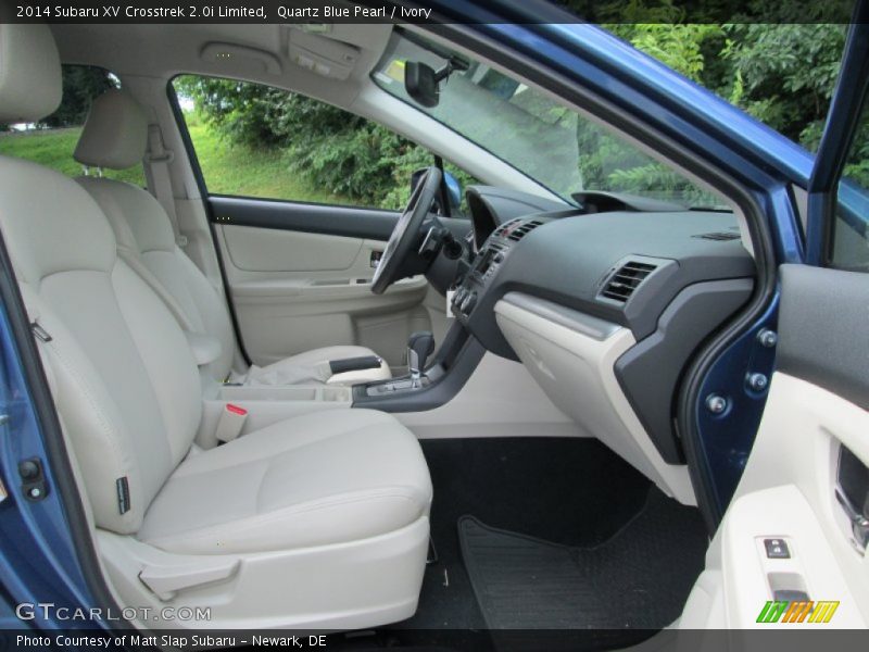 Quartz Blue Pearl / Ivory 2014 Subaru XV Crosstrek 2.0i Limited