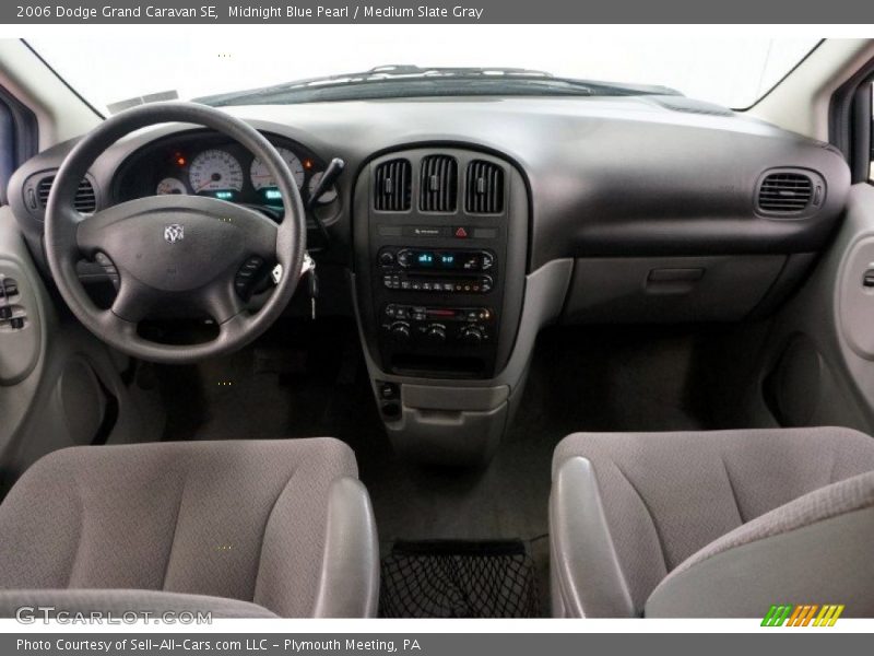 Midnight Blue Pearl / Medium Slate Gray 2006 Dodge Grand Caravan SE