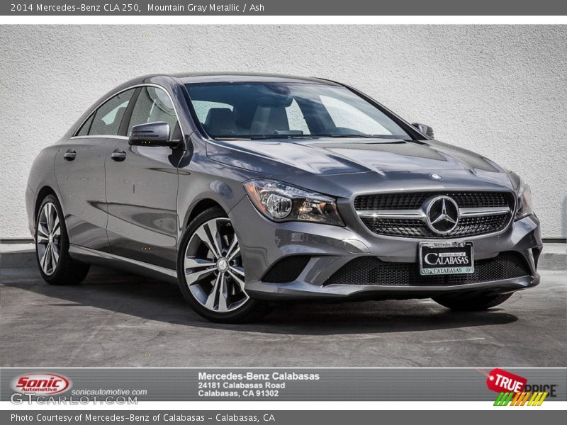 Mountain Gray Metallic / Ash 2014 Mercedes-Benz CLA 250