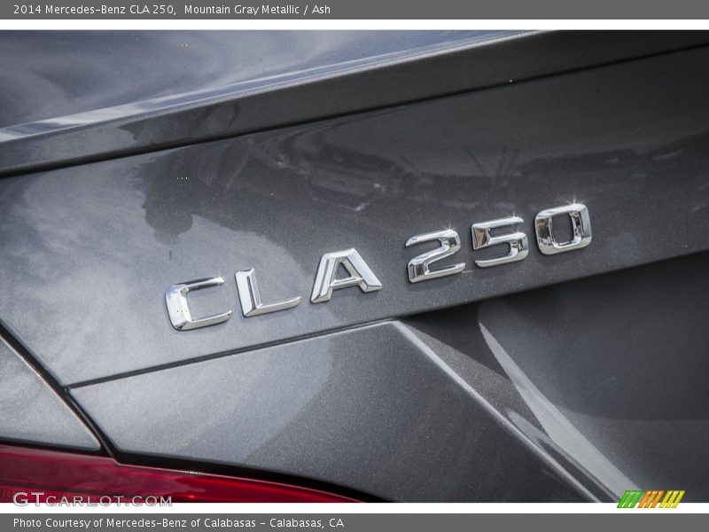 Mountain Gray Metallic / Ash 2014 Mercedes-Benz CLA 250
