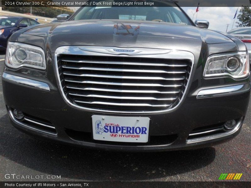 Granite Crystal Metallic / Dark Frost Beige/Light Frost Beige 2014 Chrysler 300 C