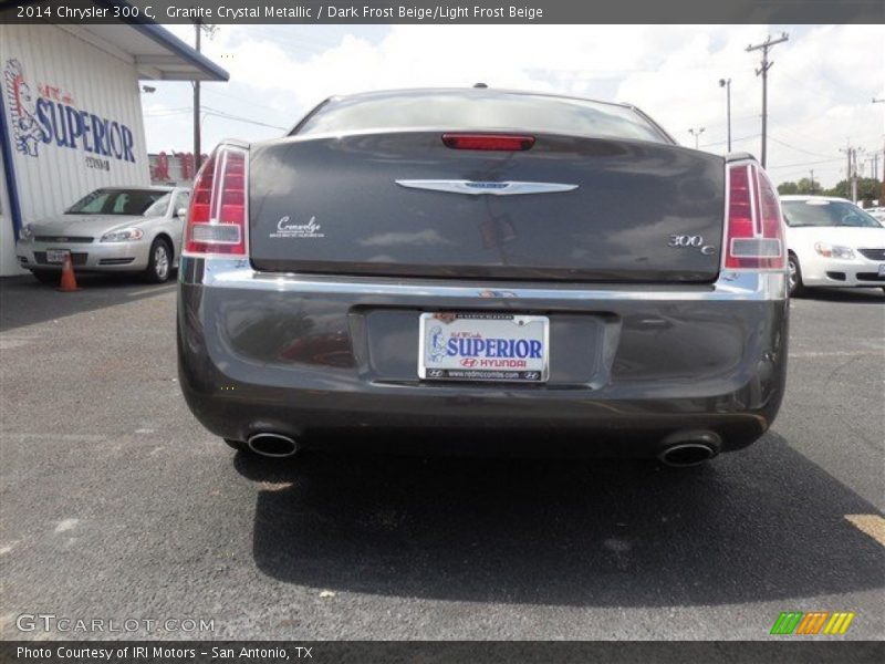 Granite Crystal Metallic / Dark Frost Beige/Light Frost Beige 2014 Chrysler 300 C