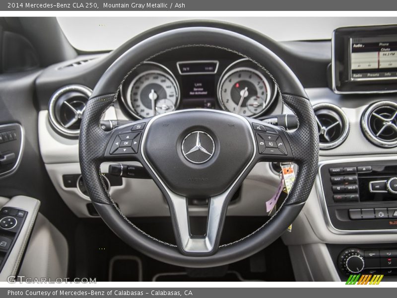 Mountain Gray Metallic / Ash 2014 Mercedes-Benz CLA 250