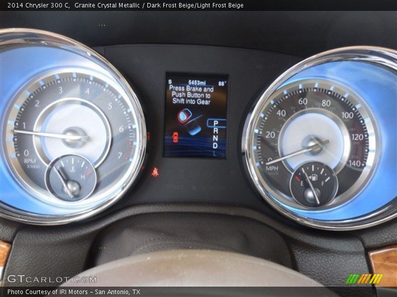 Granite Crystal Metallic / Dark Frost Beige/Light Frost Beige 2014 Chrysler 300 C