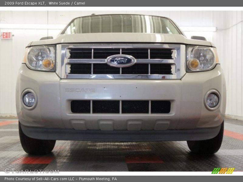 White Suede / Camel 2009 Ford Escape XLT