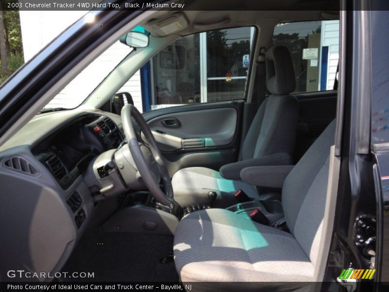 Black / Medium Gray 2003 Chevrolet Tracker 4WD Hard Top