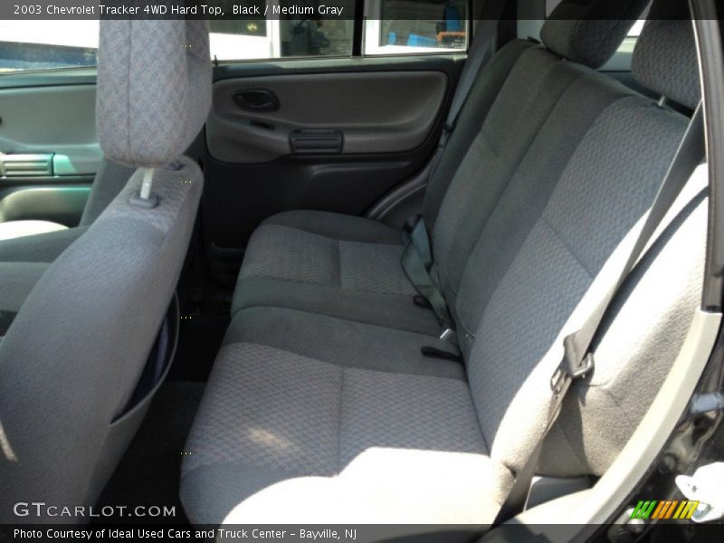 Black / Medium Gray 2003 Chevrolet Tracker 4WD Hard Top
