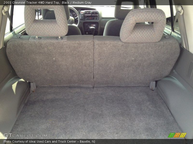 Black / Medium Gray 2003 Chevrolet Tracker 4WD Hard Top