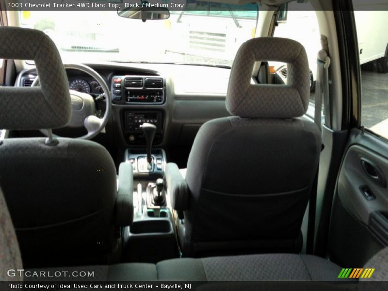 Black / Medium Gray 2003 Chevrolet Tracker 4WD Hard Top