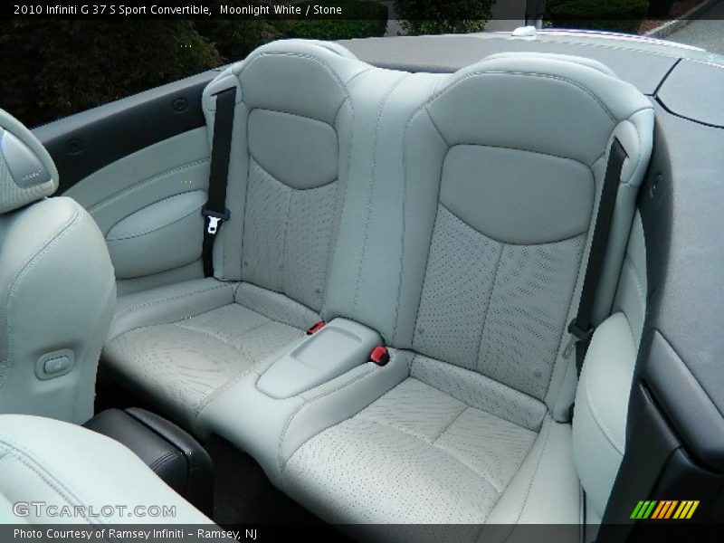 Moonlight White / Stone 2010 Infiniti G 37 S Sport Convertible