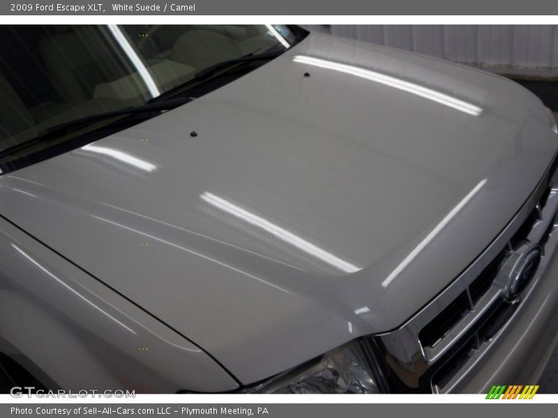 White Suede / Camel 2009 Ford Escape XLT