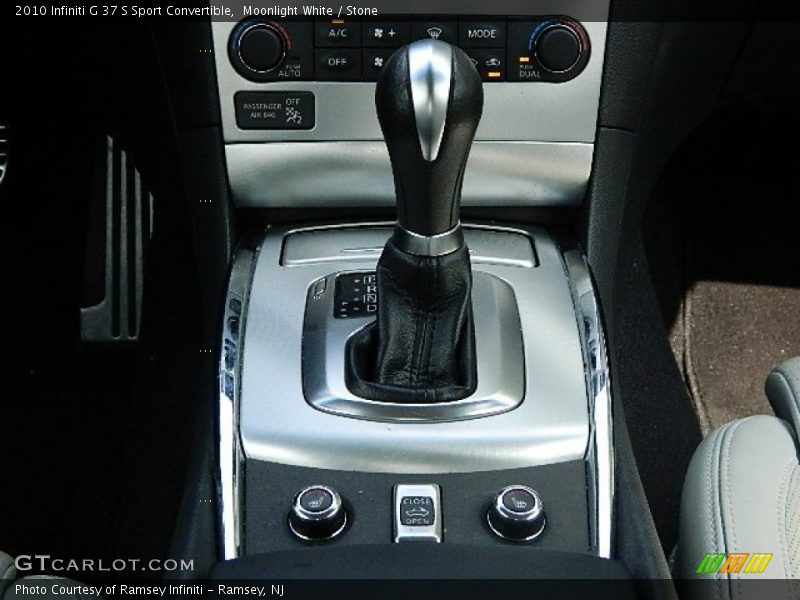 Moonlight White / Stone 2010 Infiniti G 37 S Sport Convertible