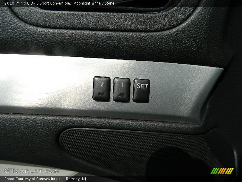 Moonlight White / Stone 2010 Infiniti G 37 S Sport Convertible