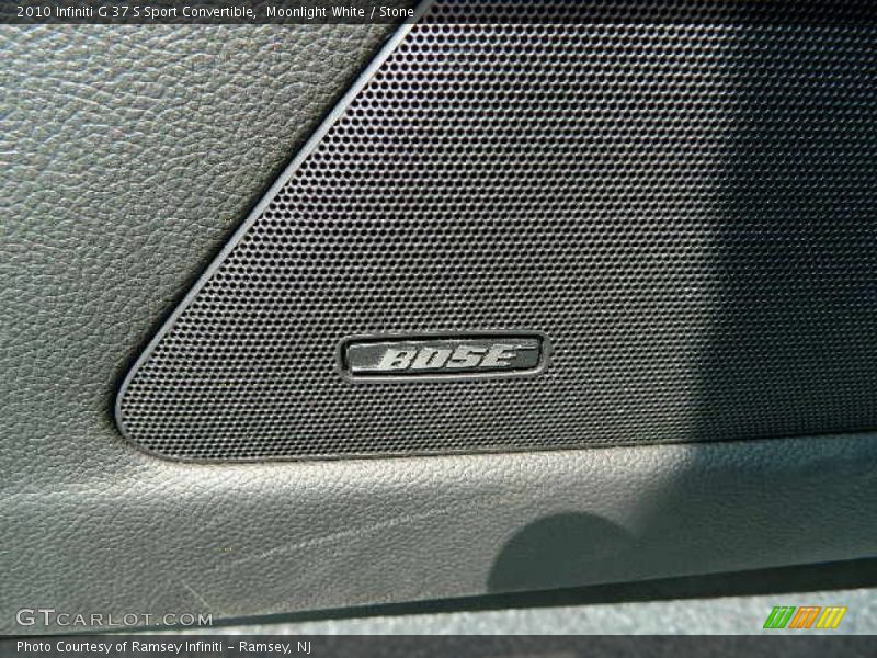 Moonlight White / Stone 2010 Infiniti G 37 S Sport Convertible
